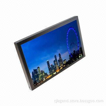 10.2-inch Widescreen Metal Touch Industrial Monitor, Resolution 1024 x 600 Pixels and HDMI VGA Input